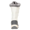 White - Back - Mountain Warehouse Womens-Ladies Snowflake Extreme Long Snow Boots