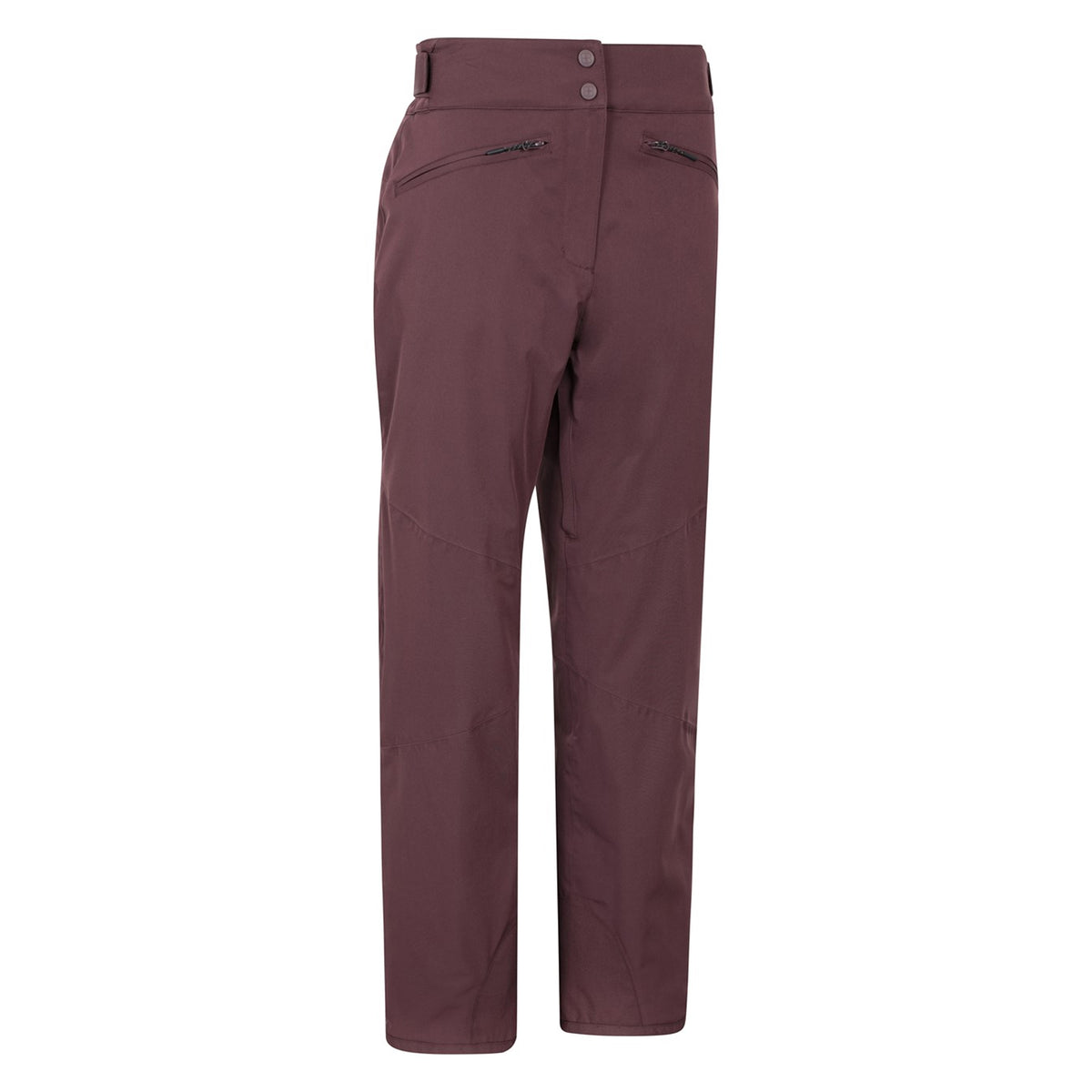 Dark Purple - Side - Mountain Warehouse Womens-Ladies Isola II RECCO Ski Trousers
