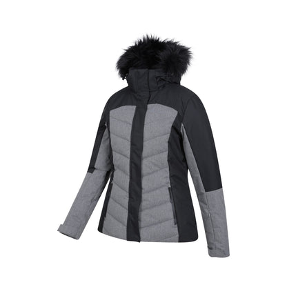 Black - Lifestyle - Mountain Warehouse Womens-Ladies Pyrenees II Padded Ski Jacket