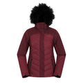 Black - Front - Mountain Warehouse Womens-Ladies Pyrenees II Padded Ski Jacket