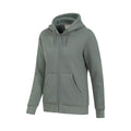 Khaki Green - Lifestyle - Mountain Warehouse Womens-Ladies Dalton Sherpa Lined Full Zip Hoodie