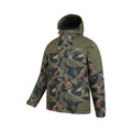 Green - Pack Shot - Mountain Warehouse Mens Camo Ski Jacket & Trousers