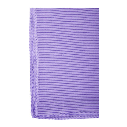 Dark Purple - Side - Mountain Warehouse Giant Ribbed Towel