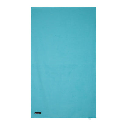 Teal - Back - Mountain Warehouse Giant Ribbed Towel