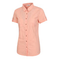 Coral - Side - Mountain Warehouse Womens-Ladies Coconut Short-Sleeved Shirt
