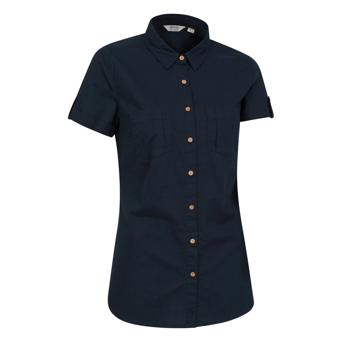 Dark Blue - Lifestyle - Mountain Warehouse Womens-Ladies Coconut Short-Sleeved Shirt