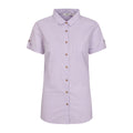 Lilac - Front - Mountain Warehouse Womens-Ladies Coconut Short-Sleeved Shirt