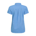 Bright Blue - Back - Mountain Warehouse Womens-Ladies Coconut Short-Sleeved Shirt