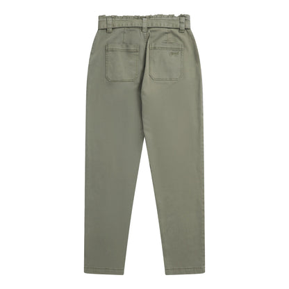 Khaki Green - Back - Animal Womens-Ladies Loren Organic Trousers