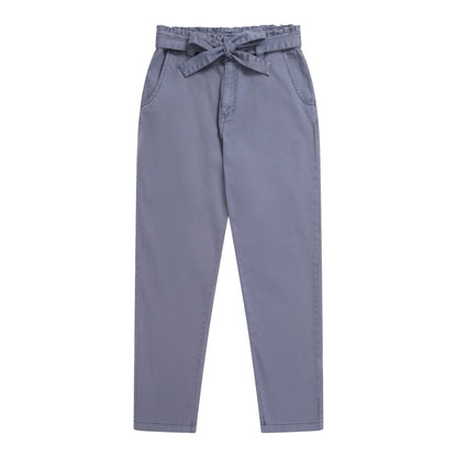 Navy - Front - Animal Womens-Ladies Loren Organic Trousers