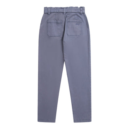 Navy - Back - Animal Womens-Ladies Loren Organic Trousers