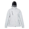 White - Front - Mountain Warehouse Womens-Ladies Bracken Melange 3 in 1 Jacket