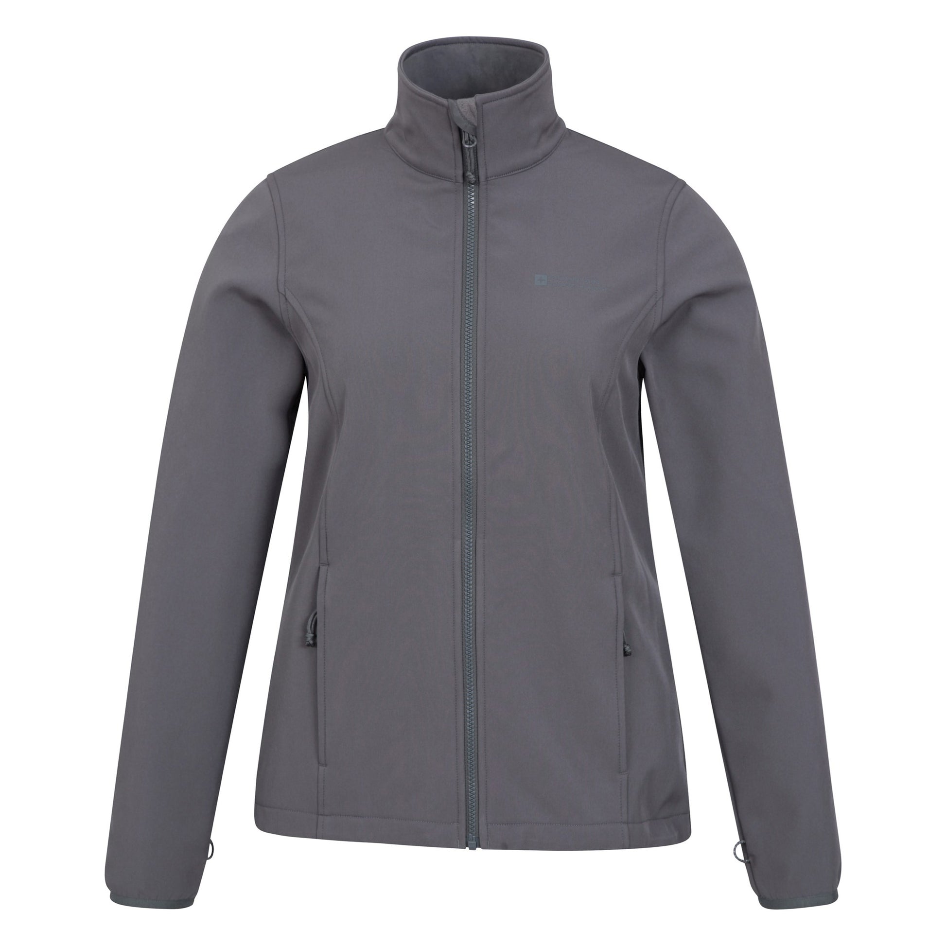 White - Side - Mountain Warehouse Womens-Ladies Bracken Melange 3 in 1 Jacket