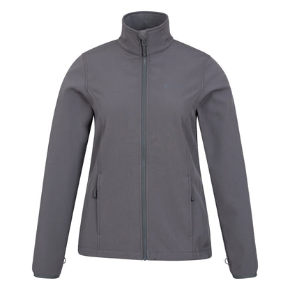 White - Side - Mountain Warehouse Womens-Ladies Bracken Melange 3 in 1 Jacket