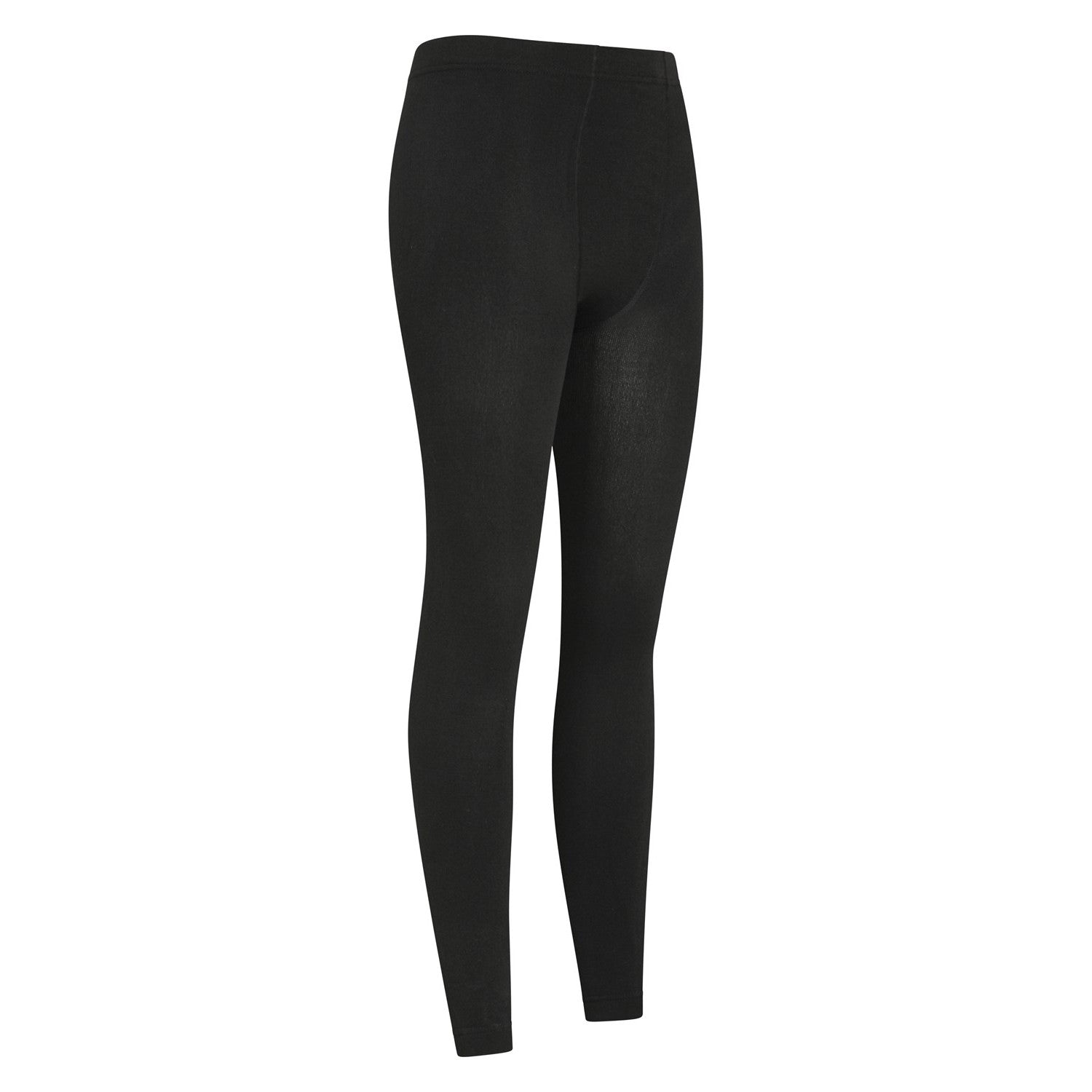 Black - Side - Mountain Warehouse Womens-Ladies Fleece Lined Thermal Leggings (Pack of 2)