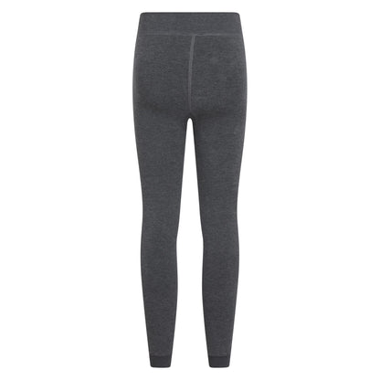 Charcoal - Side - Mountain Warehouse Womens-Ladies Fleece Lined Thermal Leggings (Pack of 2)