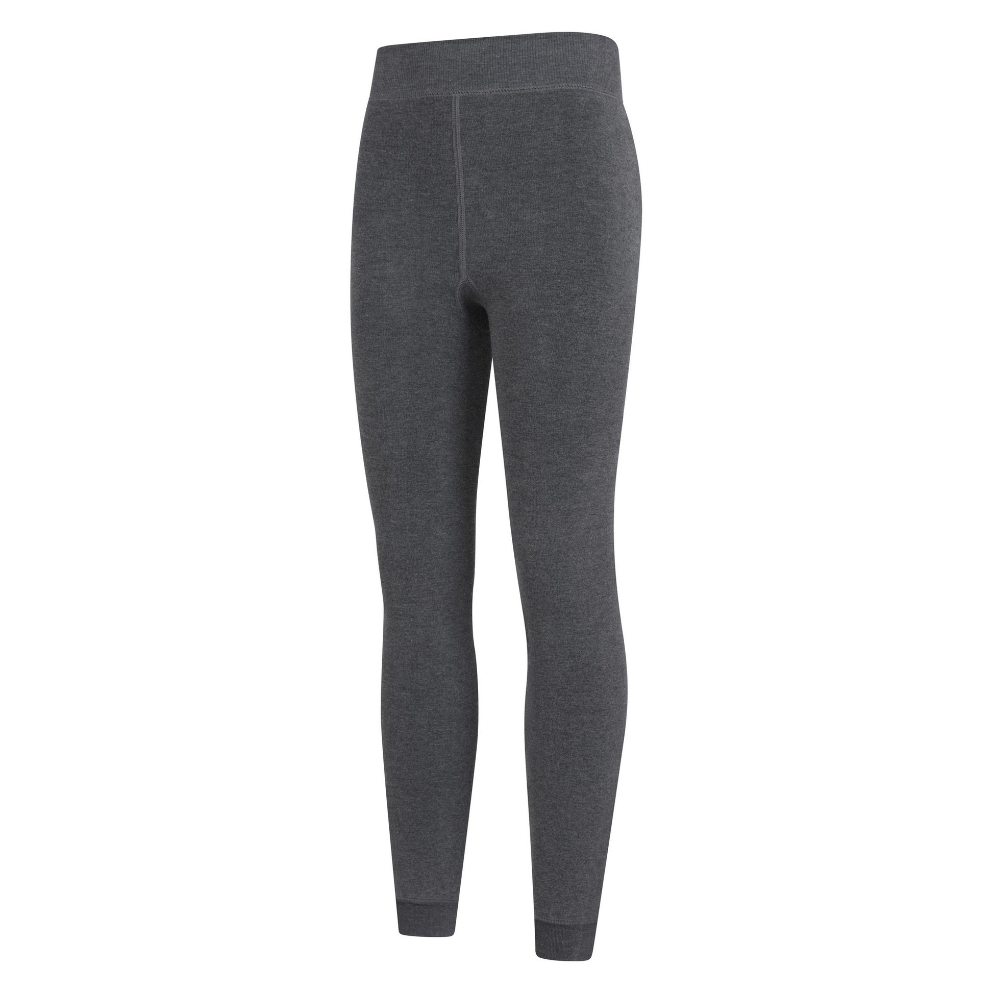 Charcoal - Lifestyle - Mountain Warehouse Womens-Ladies Fleece Lined Thermal Leggings (Pack of 2)