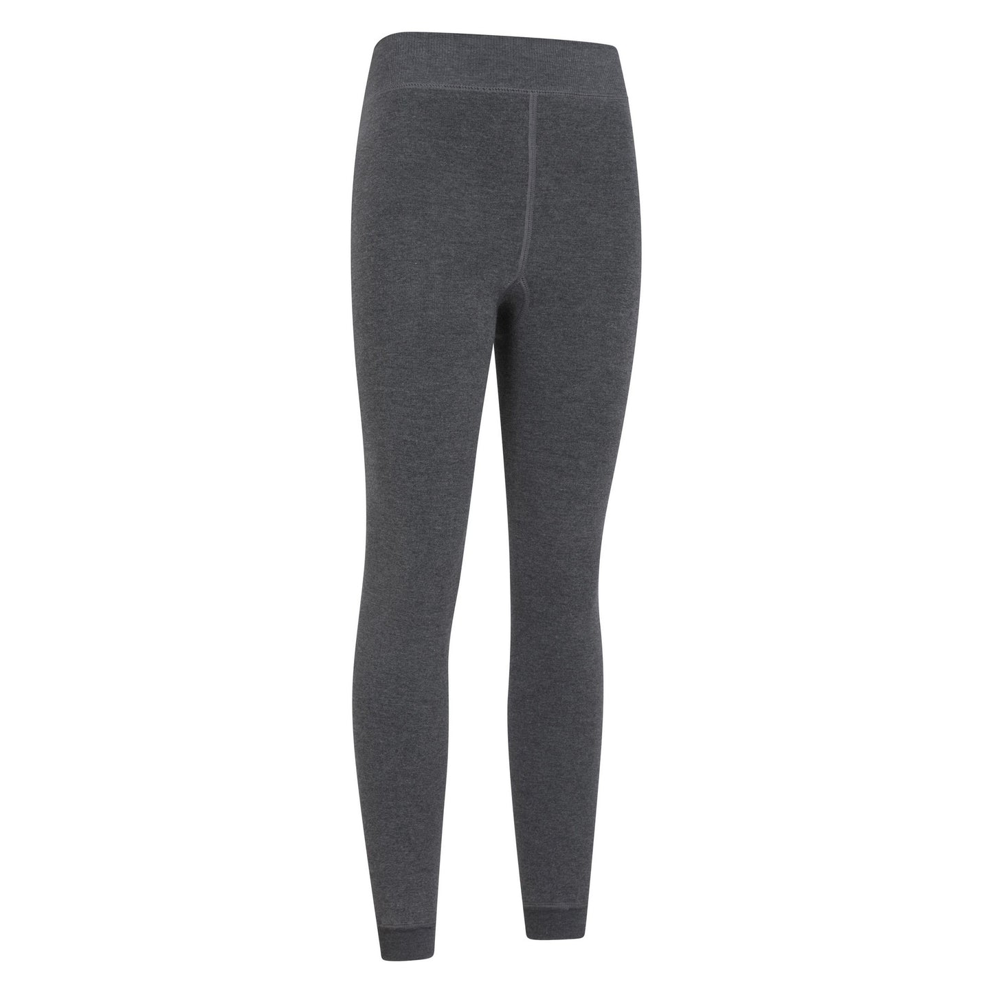 Charcoal - Pack Shot - Mountain Warehouse Womens-Ladies Fleece Lined Thermal Leggings (Pack of 2)