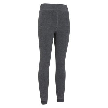 Charcoal - Pack Shot - Mountain Warehouse Womens-Ladies Fleece Lined Thermal Leggings (Pack of 2)