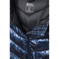 Blue - Close up - Mountain Warehouse Womens-Ladies Seasons Padded Jacket