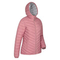 Pink - Pack Shot - Mountain Warehouse Womens-Ladies Seasons Padded Jacket