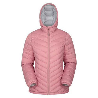 Pink - Front - Mountain Warehouse Womens-Ladies Seasons Padded Jacket