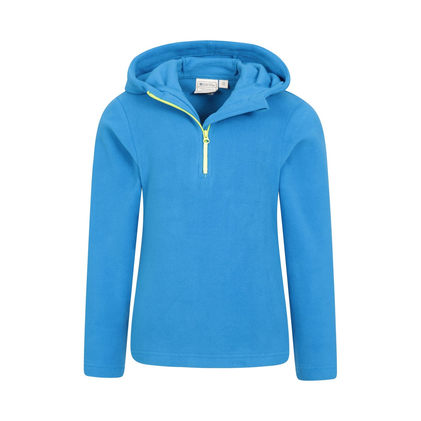 Cobalt - Pack Shot - Mountain Warehouse Childrens-Kids Camber II Fleece Hoodie