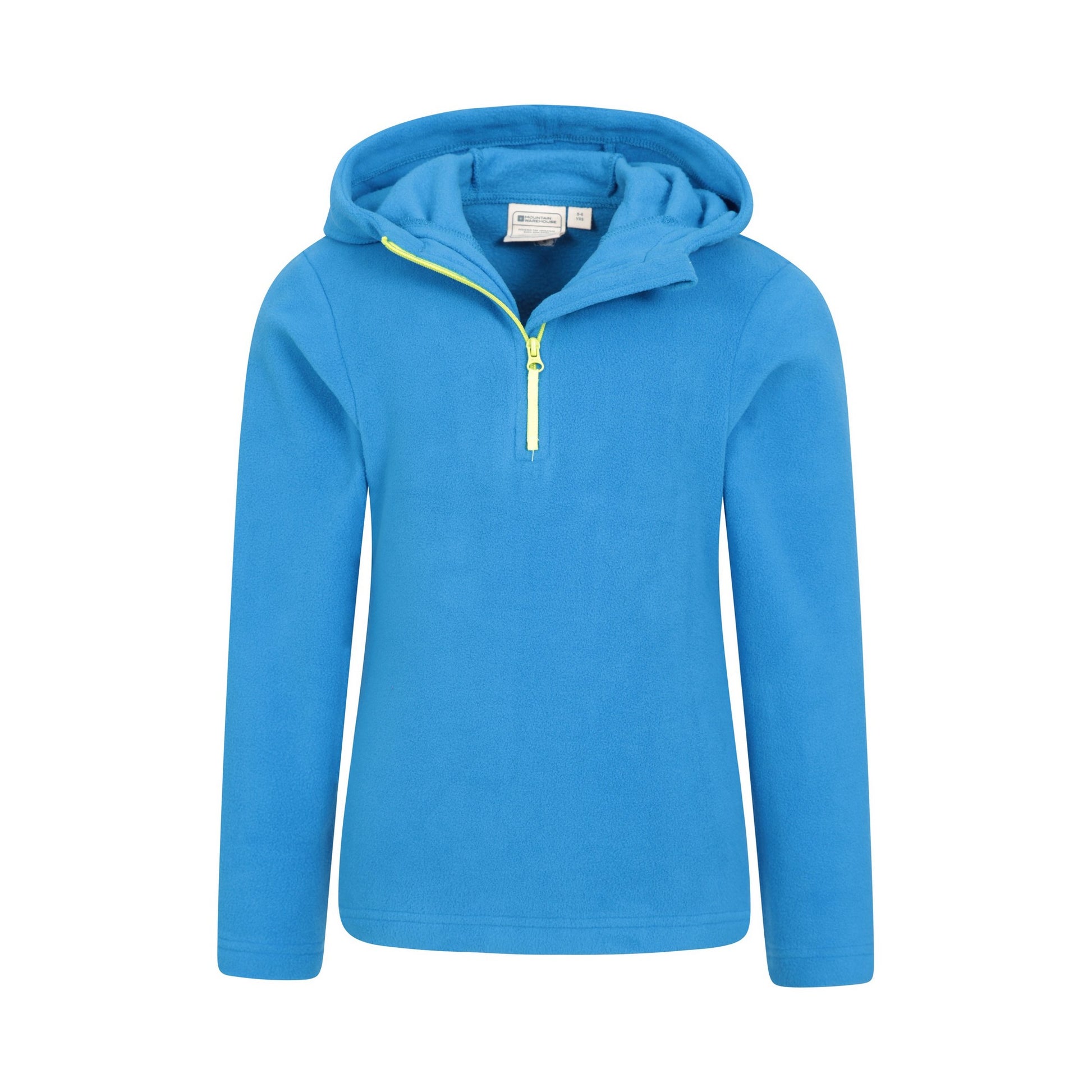 Cobalt - Pack Shot - Mountain Warehouse Childrens-Kids Camber II Fleece Hoodie