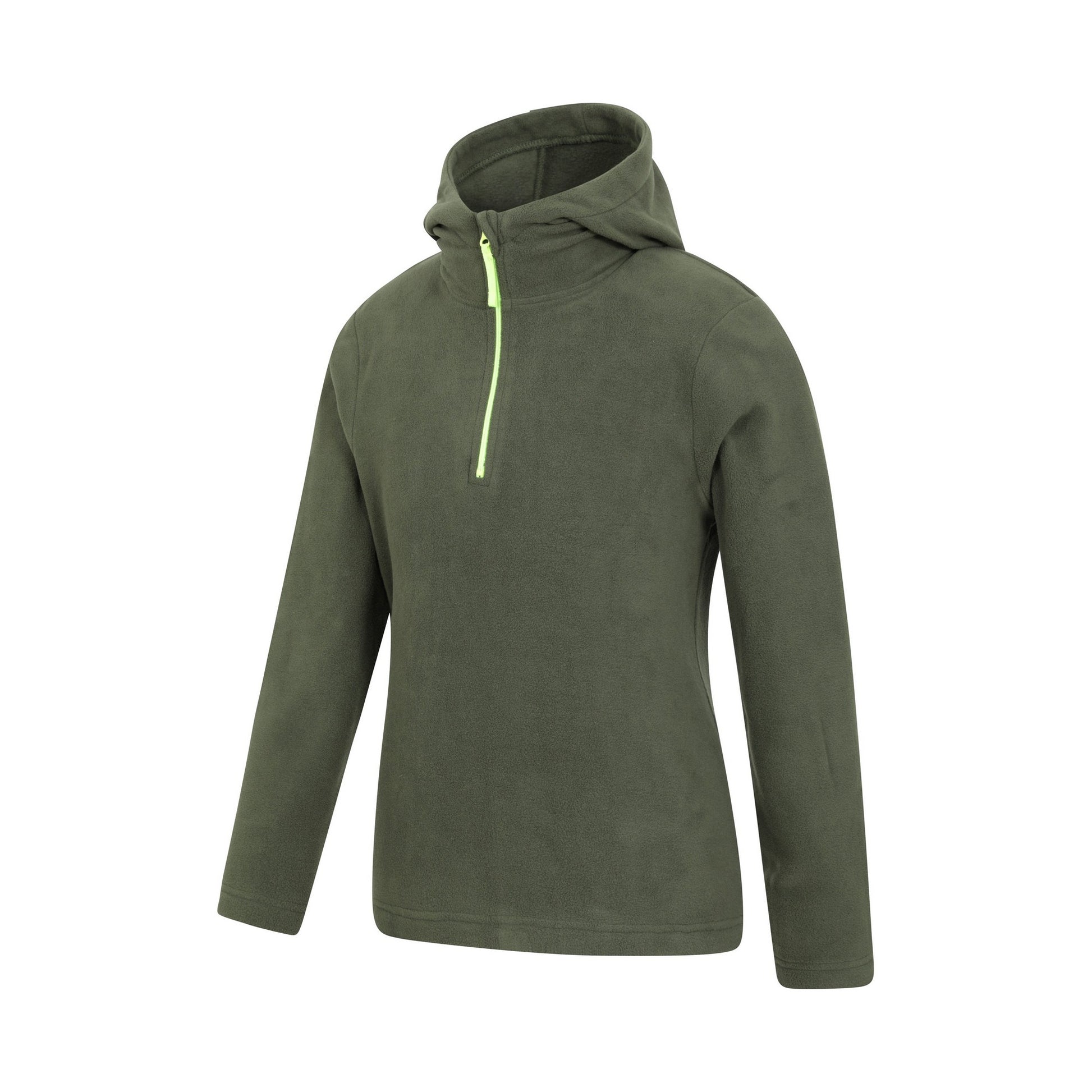 Pale Khaki - Lifestyle - Mountain Warehouse Childrens-Kids Camber II Fleece Hoodie