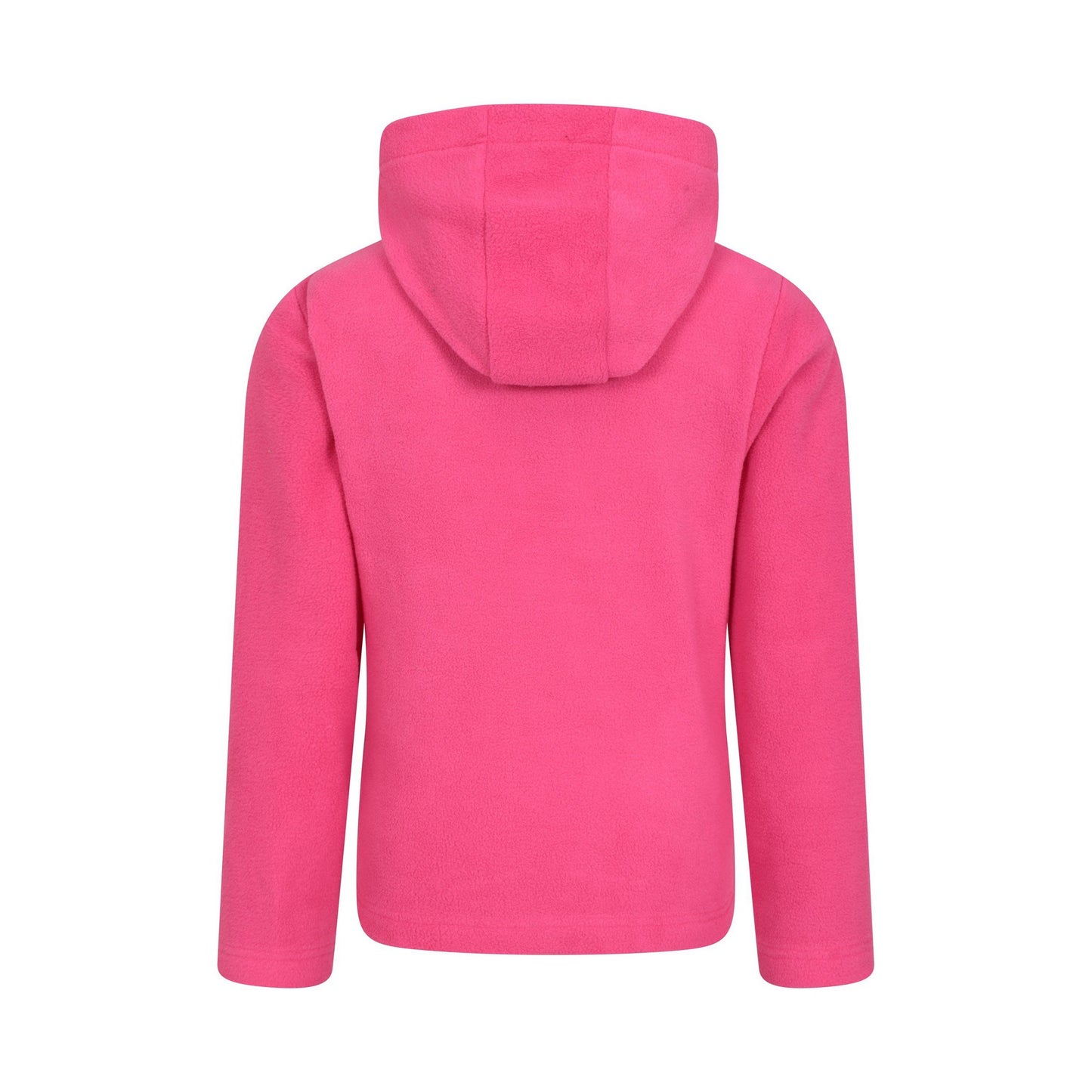 Dark Pink - Back - Mountain Warehouse Childrens-Kids Camber II Fleece Hoodie
