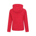 Dark Red - Back - Mountain Warehouse Childrens-Kids Camber II Fleece Hoodie