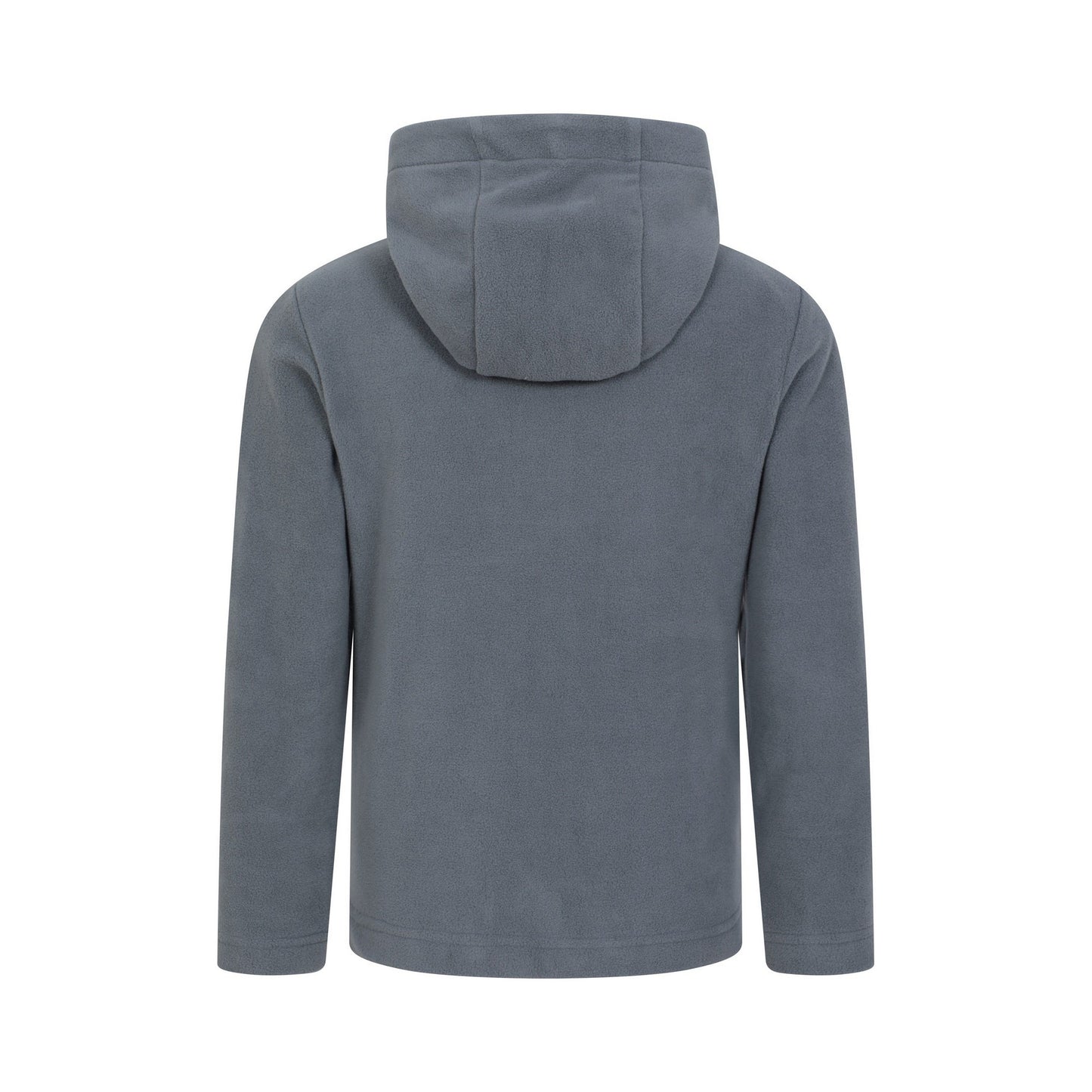 Grey - Back - Mountain Warehouse Childrens-Kids Camber II Fleece Hoodie