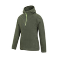 Khaki Brown - Side - Mountain Warehouse Childrens-Kids Camber II Fleece Hoodie