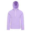 Lilac - Front - Mountain Warehouse Childrens-Kids Camber II Fleece Hoodie