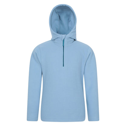 Indigo - Front - Mountain Warehouse Childrens-Kids Camber II Fleece Hoodie