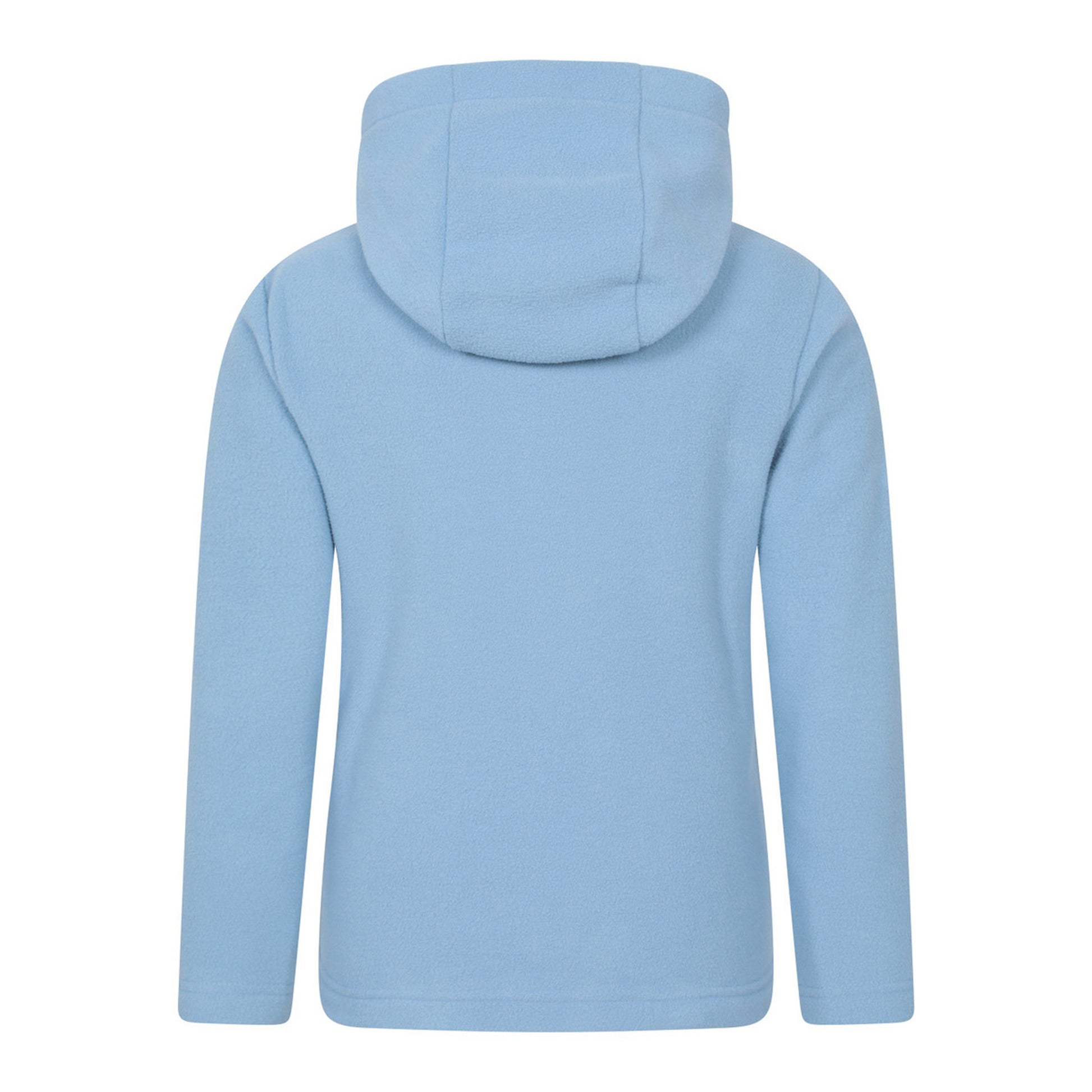 Indigo - Back - Mountain Warehouse Childrens-Kids Camber II Fleece Hoodie