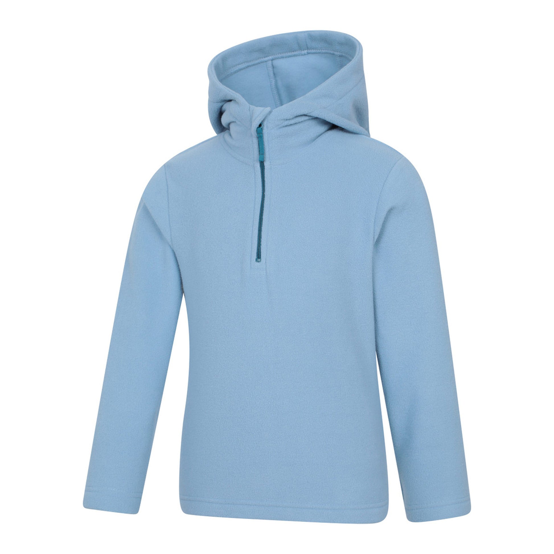 Indigo - Side - Mountain Warehouse Childrens-Kids Camber II Fleece Hoodie