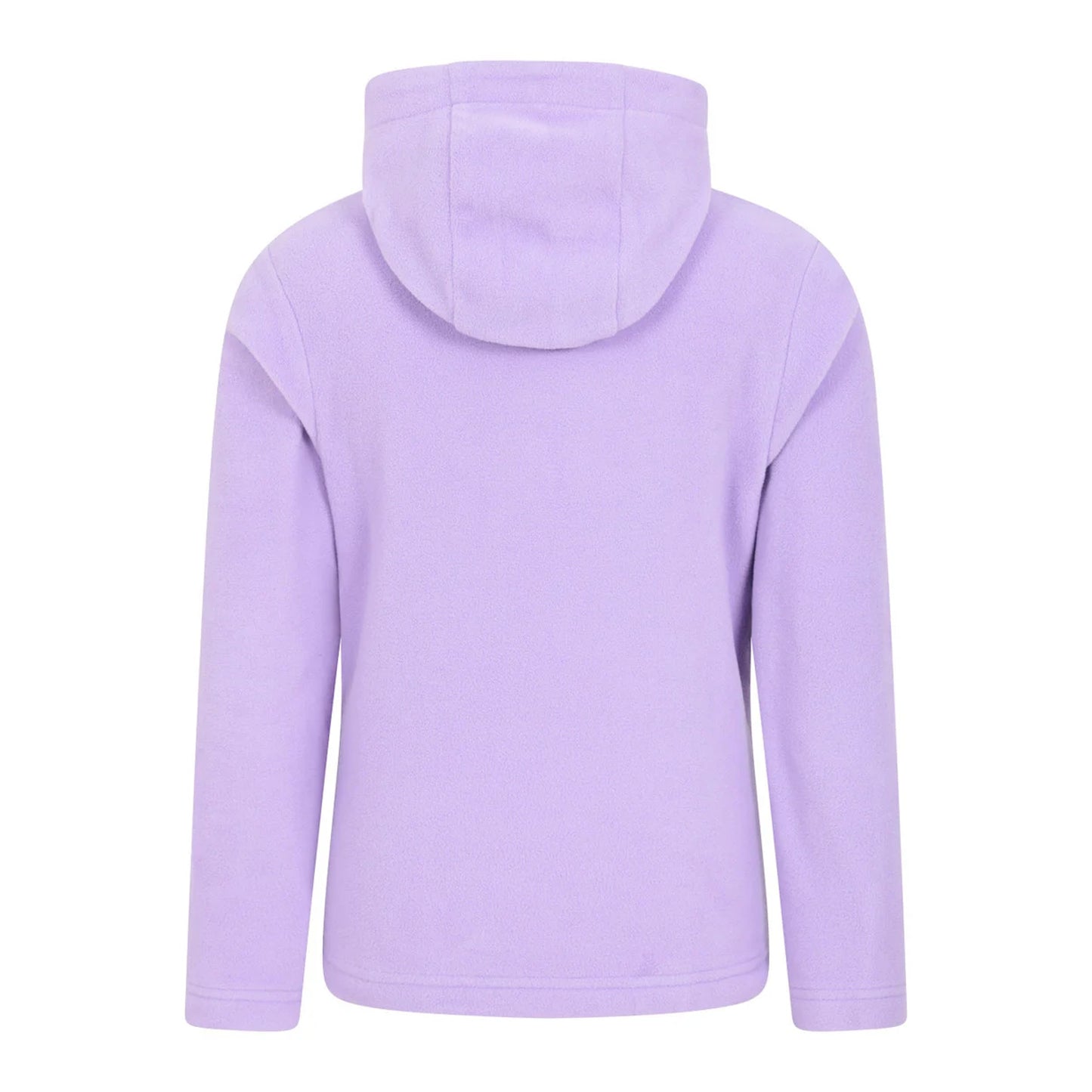 Lilac - Back - Mountain Warehouse Childrens-Kids Camber II Fleece Hoodie