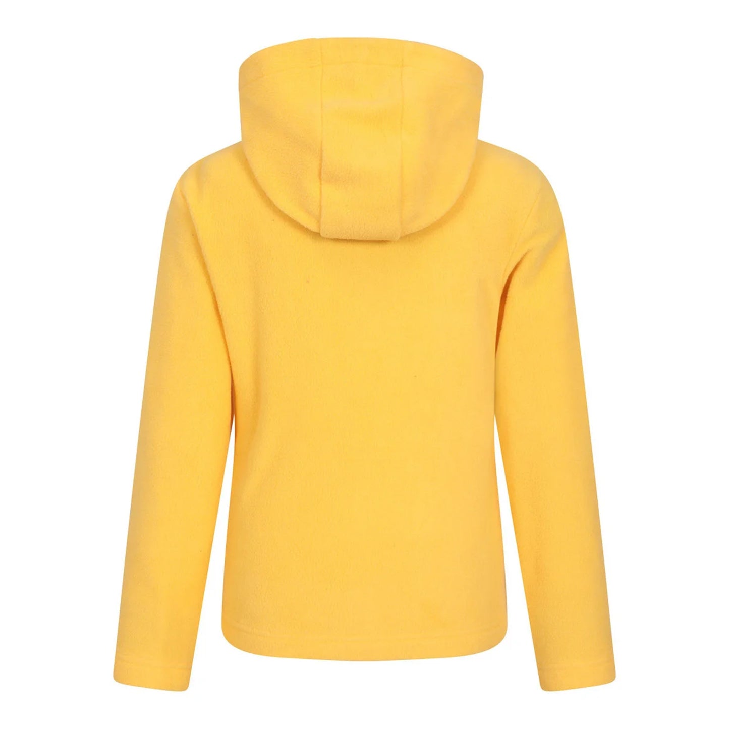 Mustard - Back - Mountain Warehouse Childrens-Kids Camber II Fleece Hoodie