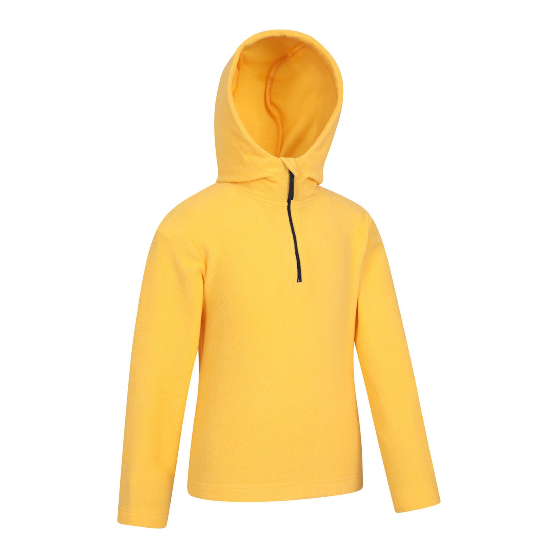 Mustard - Lifestyle - Mountain Warehouse Childrens-Kids Camber II Fleece Hoodie