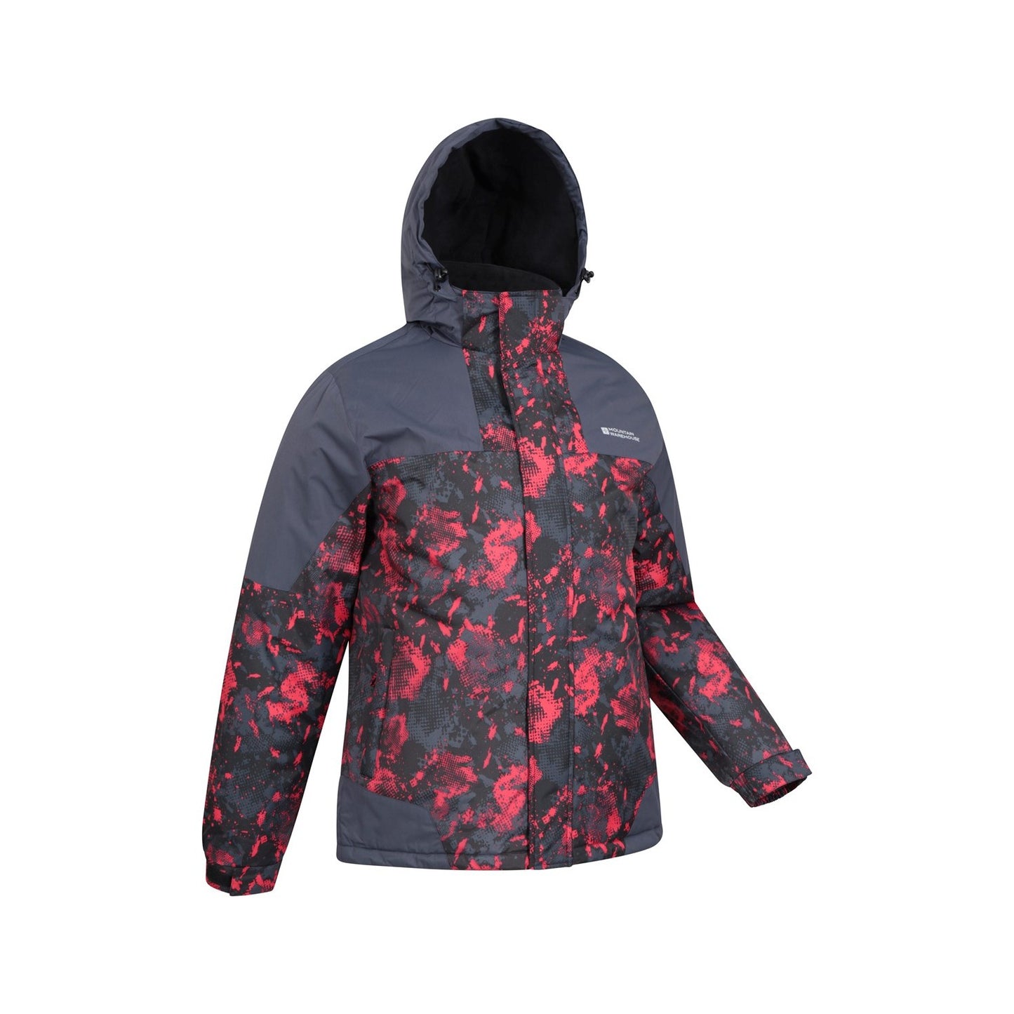 Dark Grey - Lifestyle - Mountain Warehouse Mens Printed Ski Jacket & Trousers Set