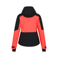 Navy Blue-Red Orange - Back - Mountain Warehouse Womens-Ladies Altitude Extreme RECCO Ski Jacket