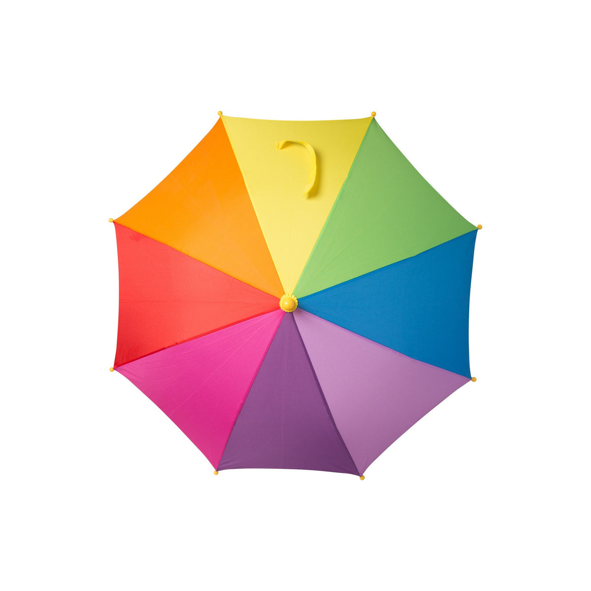 Multicoloured - Side - Mountain Warehouse Childrens-Kids Rainbow Stick Umbrella