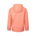 Coral - Close up - Mountain Warehouse Childrens-Kids Torrent Taped Seam Waterproof Jacket