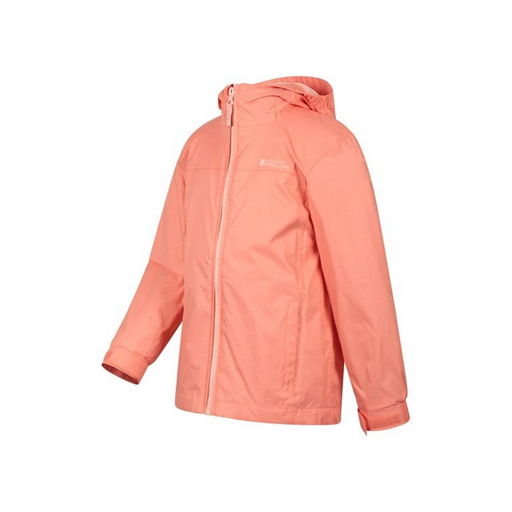 Coral - Side - Mountain Warehouse Childrens-Kids Torrent Taped Seam Waterproof Jacket