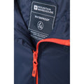 Blue - Pack Shot - Mountain Warehouse Childrens-Kids Torrent Taped Seam Waterproof Jacket