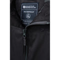 Black - Pack Shot - Mountain Warehouse Childrens-Kids Torrent Taped Seam Waterproof Jacket