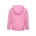 Pale Pink - Side - Mountain Warehouse Childrens-Kids Torrent Taped Seam Waterproof Jacket