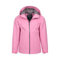 Pale Pink - Pack Shot - Mountain Warehouse Childrens-Kids Torrent Taped Seam Waterproof Jacket