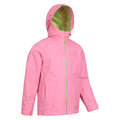 Pink - Back - Mountain Warehouse Childrens-Kids Torrent Taped Seam Waterproof Jacket